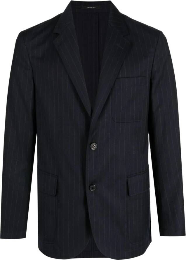 Dunhill Blazer met krijtstreep Blauw