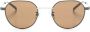 Dunhill Zonnebril met rond montuur Grijs - Thumbnail 1