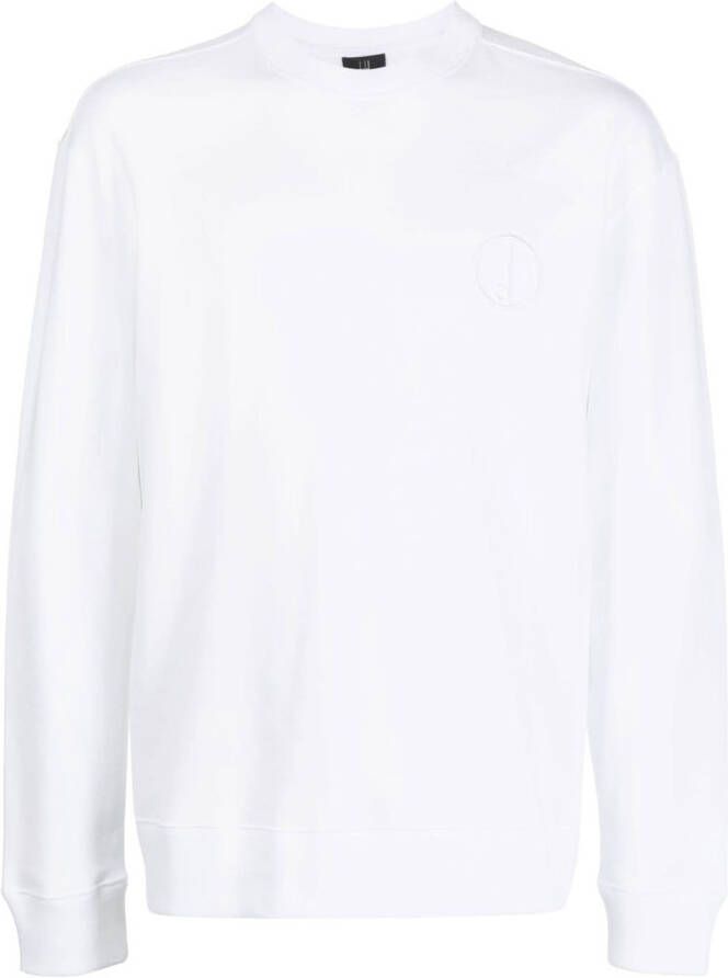 Dunhill Sweater met logodetail Wit