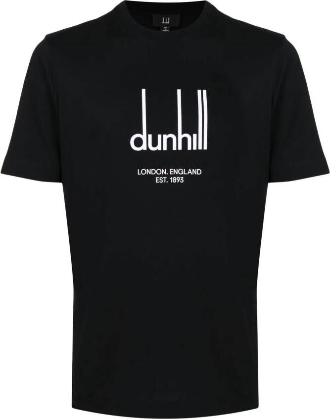 Dunhill T-shirt met logoprint Zwart