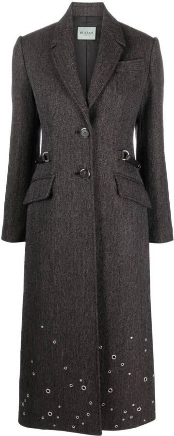 Durazzi Milano Jas verfraaid met ringlets Bruin