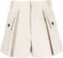 Durazzi Milano Shots met zakdetail Beige - Thumbnail 1