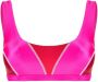 Duskii Tweekleurige sport-bh Rood - Thumbnail 1