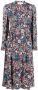 DVF Diane von Furstenberg Midi-jurk met bloemenprint Rood - Thumbnail 1