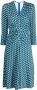DVF Diane von Furstenberg Flared jurk Blauw - Thumbnail 1