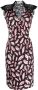 DVF Diane von Furstenberg Midi-jurk met print Zwart - Thumbnail 1