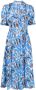 DVF Diane von Furstenberg Midi-jurk met print Blauw - Thumbnail 1