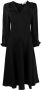 DVF Diane von Furstenberg Midi-jurk Zwart - Thumbnail 1