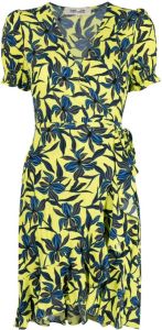 DVF Diane von Furstenberg Mini-jurk met bloemenprint Groen