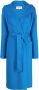DVF Diane von Furstenberg Wollen mantel Blauw - Thumbnail 1