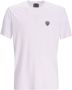 Ea7 Emporio Armani Katoenen T-shirt Roze - Thumbnail 1