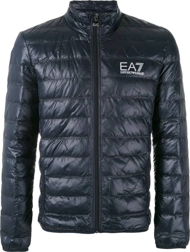 Ea7 Emporio Armani down jacket Blauw