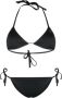 Ea7 Emporio Armani Bikini verfraaid met logo Zwart - Thumbnail 1