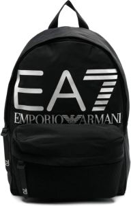 Ea7 Emporio Ar i logo-print backpack Zwart