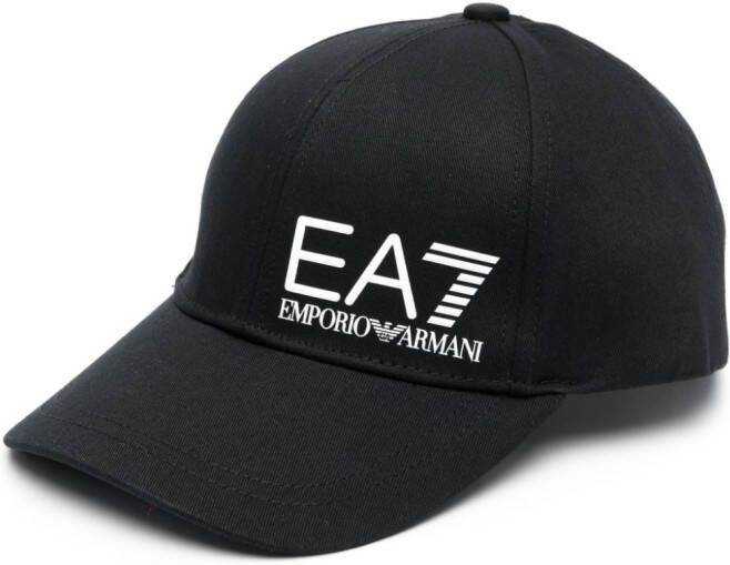 Ea7 Emporio Armani Pet met logoprint Zwart