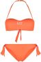 Ea7 Emporio Armani Bikini met logoprint Oranje - Thumbnail 1
