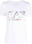 Ea7 Emporio Armani T-shirt met logoprint Wit - Thumbnail 1