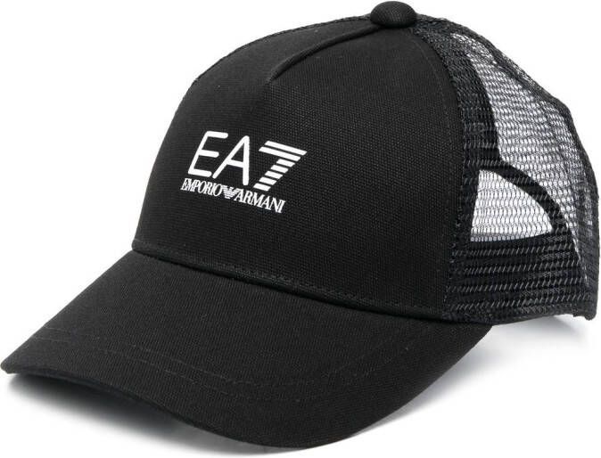 Ea7 Emporio Ar i Pet met logoprint Zwart