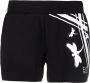Ea7 Emporio Armani Shorts met logoprint Zwart - Thumbnail 1