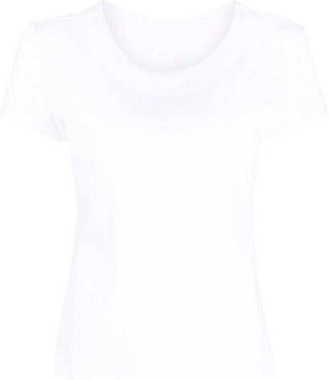 Ea7 Emporio Armani T-shirt met dierenprint Wit