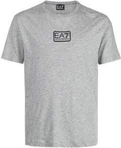 Ea7 Emporio Armani T-shirt met logo Grijs