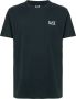 Ea7 Emporio Armani T-shirt met logoprint Blauw - Thumbnail 1
