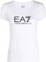 Ea7 Emporio Armani T-shirt met logoprint Wit - Thumbnail 1
