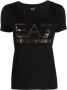 Ea7 Emporio Armani T-shirt met logoprint Zwart - Thumbnail 1