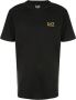 Ea7 Emporio Armani T-shirt met merk Zwart - Thumbnail 1