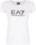 Ea7 Emporio Armani T-shirt met ronde hals Wit - Thumbnail 1