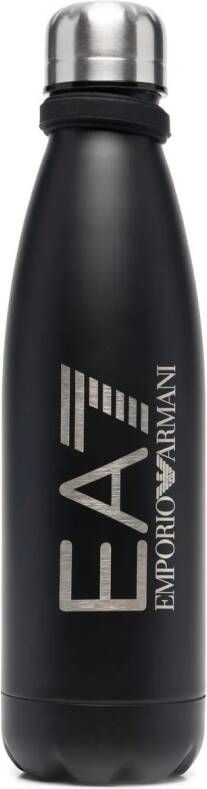 Ea7 Emporio Ar i Waterfles met logoprint Zwart