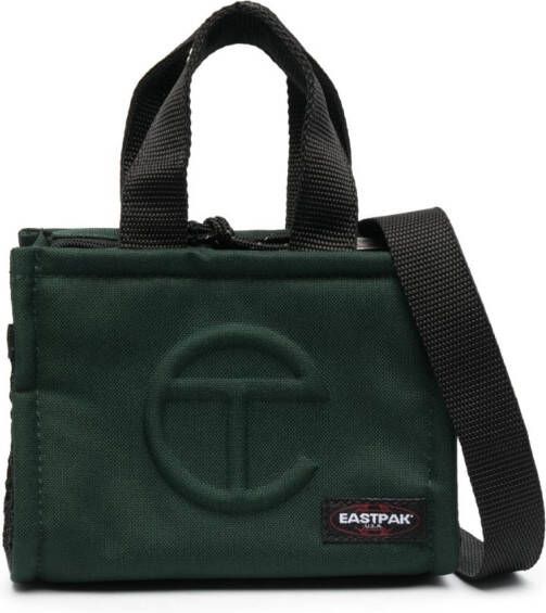 Eastpak x Eastpack shopper met logo-reliëf Groen