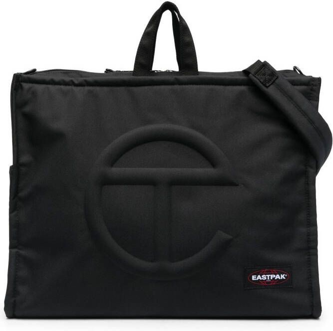 Eastpak x Telfar grote rugzak Zwart