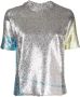 Eckhaus Latta Foil short-sleeve T-shirt Zilver - Thumbnail 1