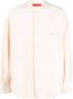 Eckhaus Latta Shirt met drukknopen Beige - Thumbnail 1