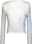 Eckhaus Latta Watercolor top met lange mouwen Blauw - Thumbnail 1