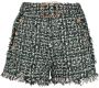 Edward Achour Paris Tweed shorts Groen - Thumbnail 1