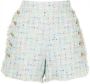 Edward Achour Paris Tweed shorts Veelkleurig - Thumbnail 1
