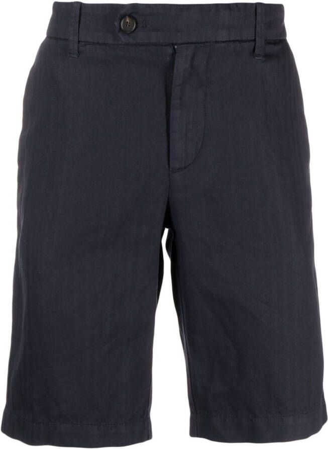 Eleventy Chino shorts Blauw