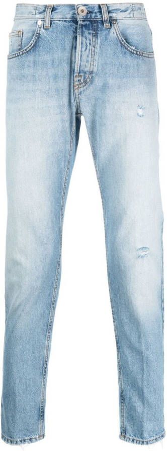 Eleventy Gerafelde jeans Blauw