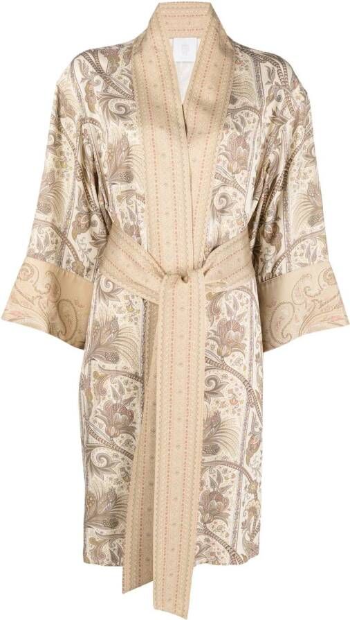 Eleventy Jas met paisley-print 02 SABBIA