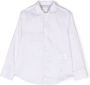 Eleventy Kids Gestreept shirt Wit - Thumbnail 1