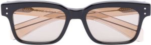 Eleventy logo square-frame sunglasses Zwart