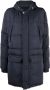 Eleventy Gewatteerde parka Blauw - Thumbnail 1