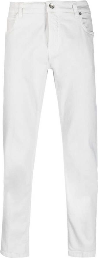 Eleventy Straight broek Grijs