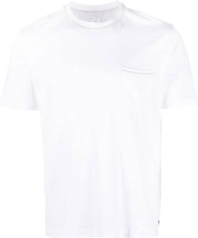 Eleventy T-shirt met ronde hals Wit