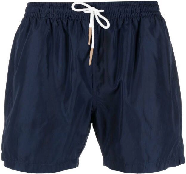 Eleventy Zwembroek met trekkoord Blauw