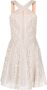 Elie Saab Jurk verfraaid met kralen Wit - Thumbnail 1