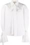 Elie Saab Blouse met flared cuffs Wit - Thumbnail 1