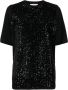 Elie Saab T-shirt verfraaid met pailletten Zwart - Thumbnail 1